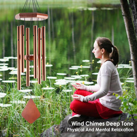 Howarmer chimes feature weatherproof coating for long-lasting outdoor use