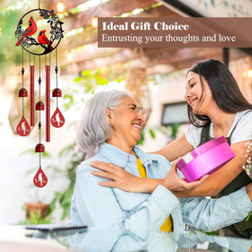 Howarmer weatherproof wind chime withstands rain and sun while keeping color vivid.