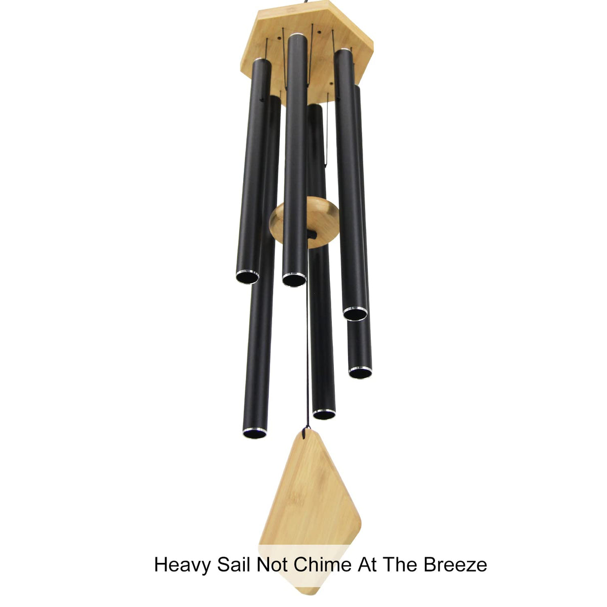 Howarmer wind chimes patio decor provides long-lasting resonance in breeze