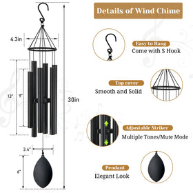 Howarmer weather-resistant wind chimes withstand rain and UV