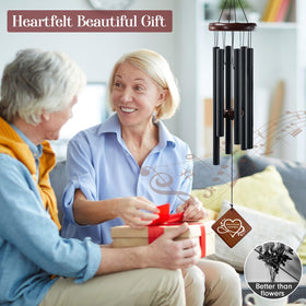 Howarmer windchime gift-wrapping display, ready-for-gift presentation.