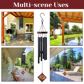 Howarmer windchime living-room display, decorative keepsake for memory.
