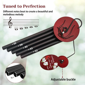 Howarmer Windchime outdoor garden display invites tranquil moments
