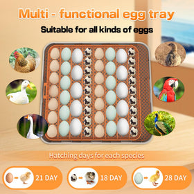 Howooiua 56-egg incubator optimized airflow and ventilation system.