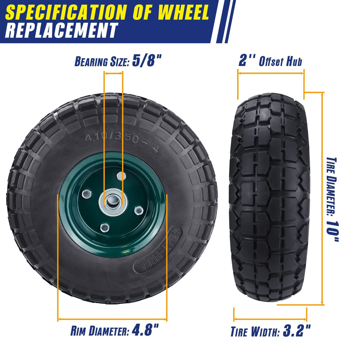 HOXWELL spacers and pins included for stable installation on carts.
