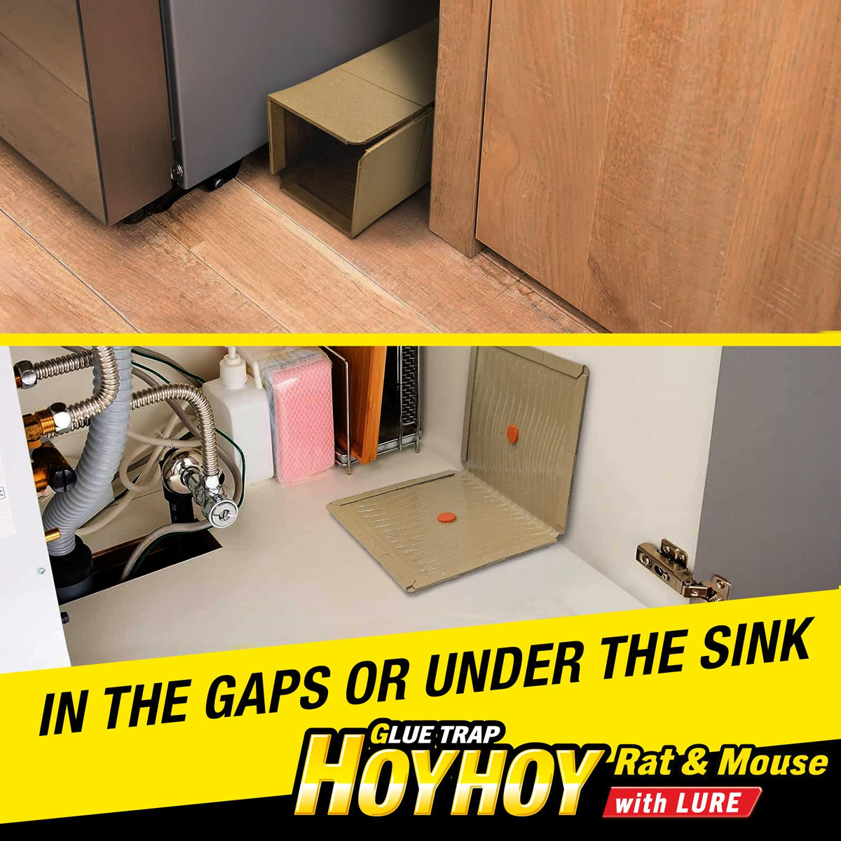 Kitchen and storage areas benefit from HOY HOY chemical-free design