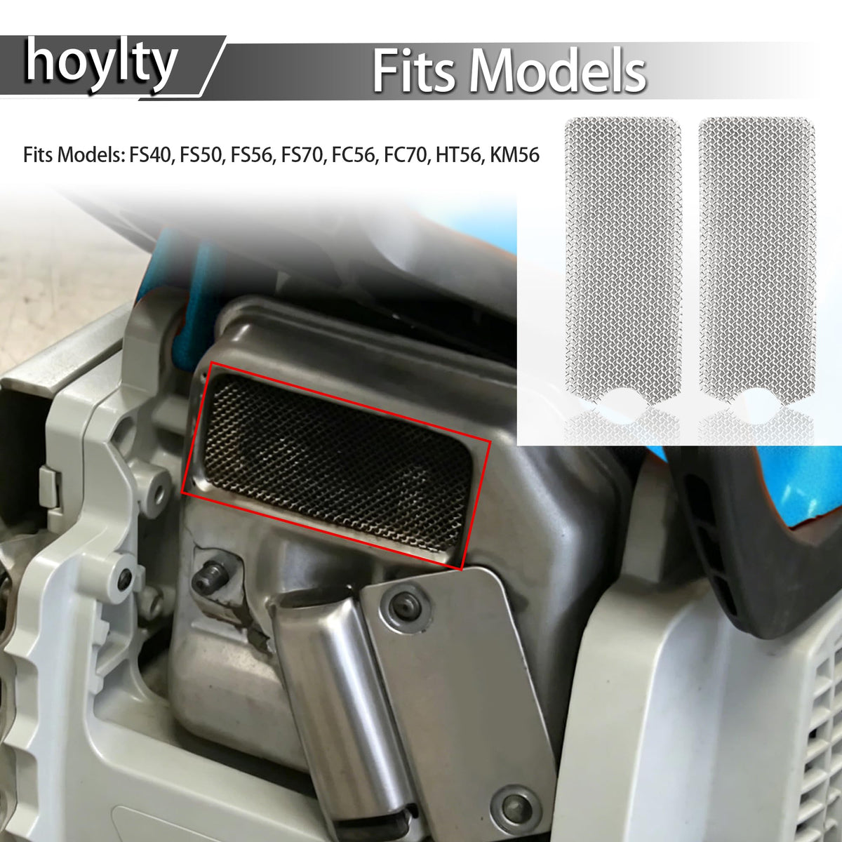 Hoylty 4144-141-9000 installed on HT56 for improved airflow
