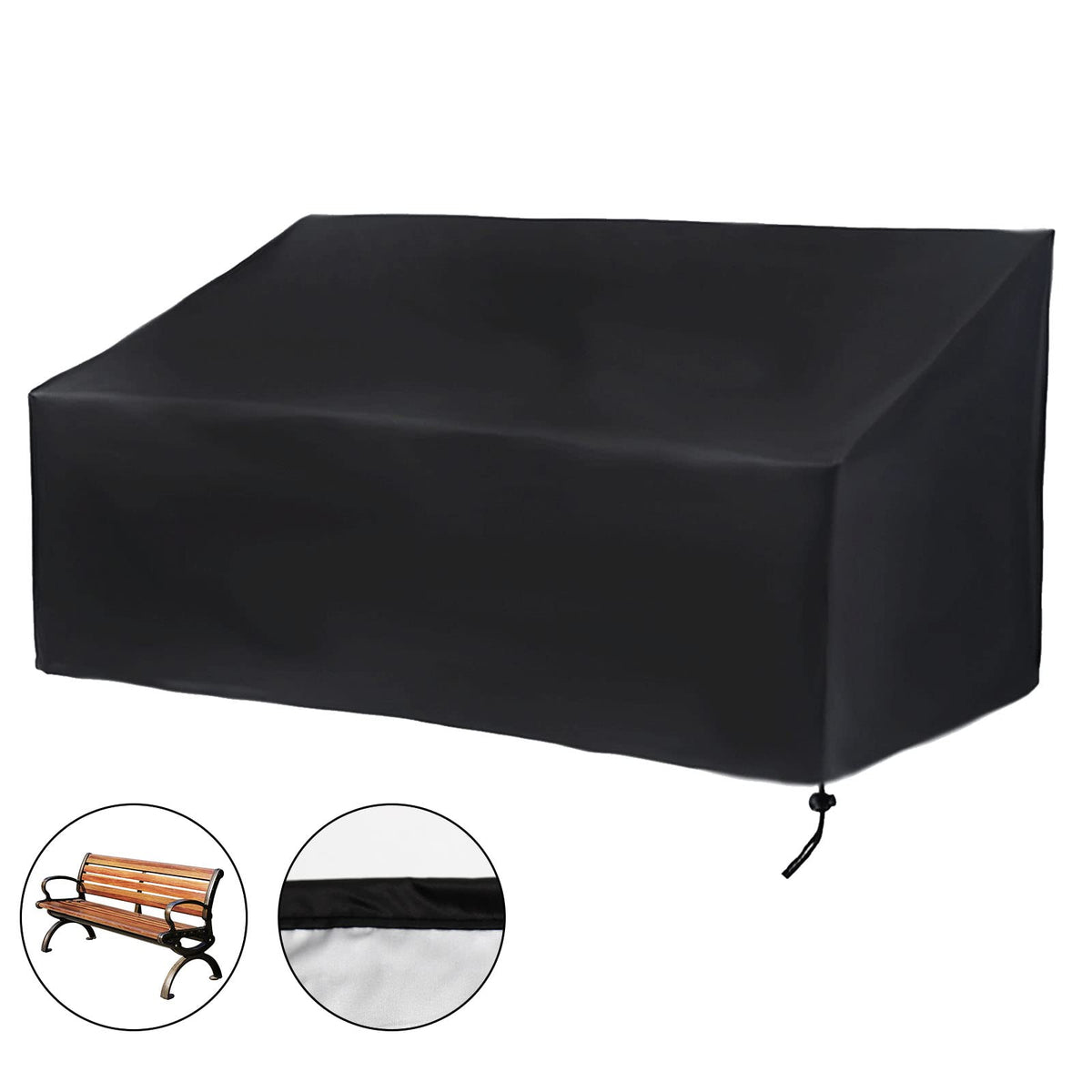 Hoypeyfiy bench cover storage bag enables easy setup and storage.