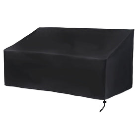 Hoypeyfiy UV-protection fabric guards outdoor seating from sun exposure.