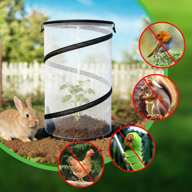 Hoypeyfiy full-top zipper cover lets you water and harvest without removing the net.