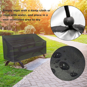 Hoypeyfiy durable Oxford fabric for long-lasting outdoor furniture protection.