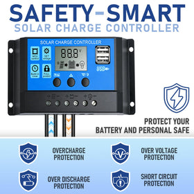 Hoysicy Z-brackets and screws simplify quick, sturdy installation.