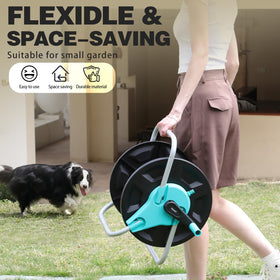 Hozcart dual installation options offer wall mounting or freestanding flexibility.