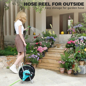 Hozcart space-saving, compact design fits balconies or narrow patios.
