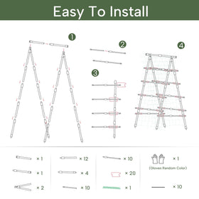 HPC Decor easy-no-tools assembly saves time during garden setup.
