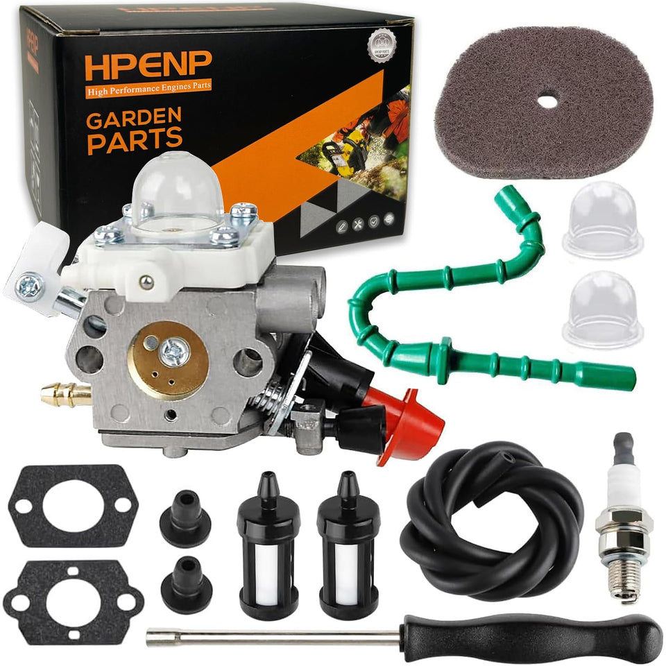 HPENP FS56RC carburetor kit package with complete parts for quick maintenance