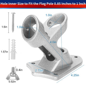 HPGOED stainless steel fasteners ensure secure, durable mounting
