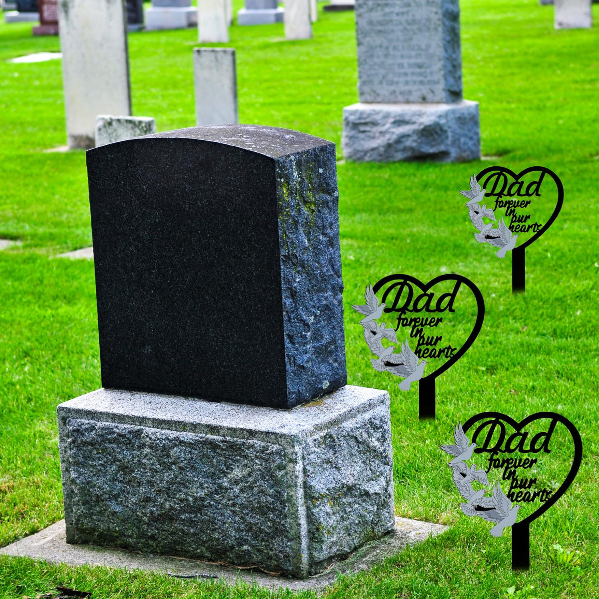 HPMAISON memorial stake easy to install in minutes