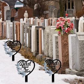 HPMAISON outdoor grave marker blends with lawn decor gracefully