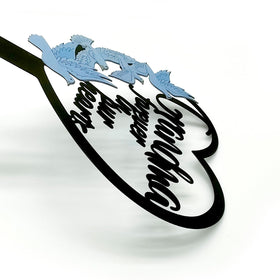 HPMAISON durable metal memorial stake for long-lasting remembrance.