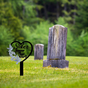 HPMAISON easy-install insert system simplifies secure grave marker setup.