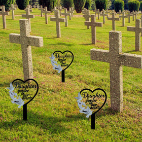 HPMAISON sympathy gift memorial stake for loved ones