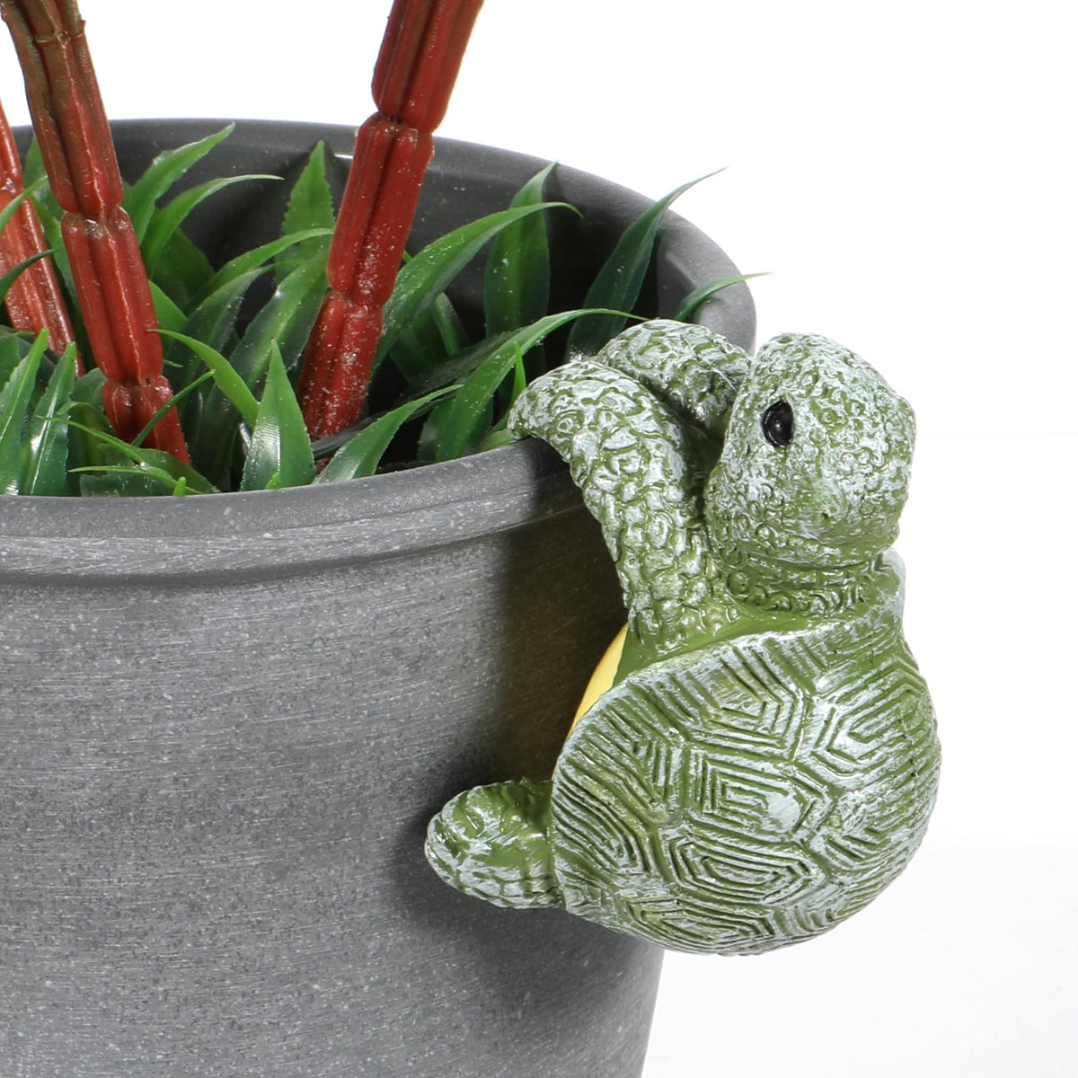 Hpmjz flower pot hanger tortoise design elevates curb appeal