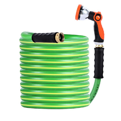 HQMPC garden hose 50ft non-kinking enables smooth watering around plants