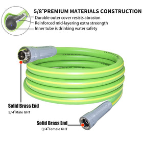HQMPC heavy-duty brass connectors promise rugged use around plants and obstacles.