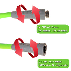 HQMPC nokink design showing lay-flat performance under pressure for smooth watering.