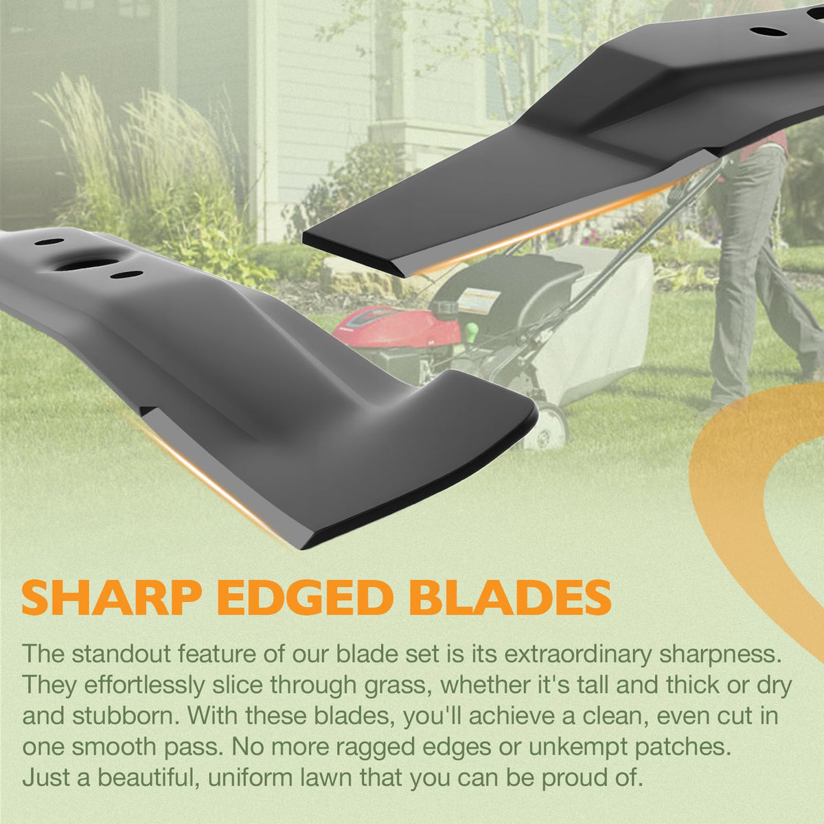 HQPASFY compatibility for Honda HRN216 21-inch deck.