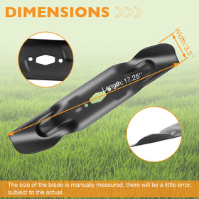 HQPASFY three blades on display for easy replacement
