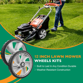 HQPASFY 490-324-0002 durable wheel supports long-lasting mowing performance