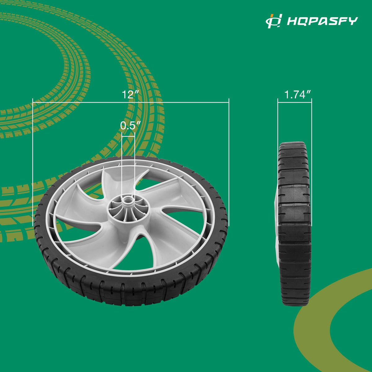 HQPASFY 490-324-0002 exact OE fit for easy installation and alignment
