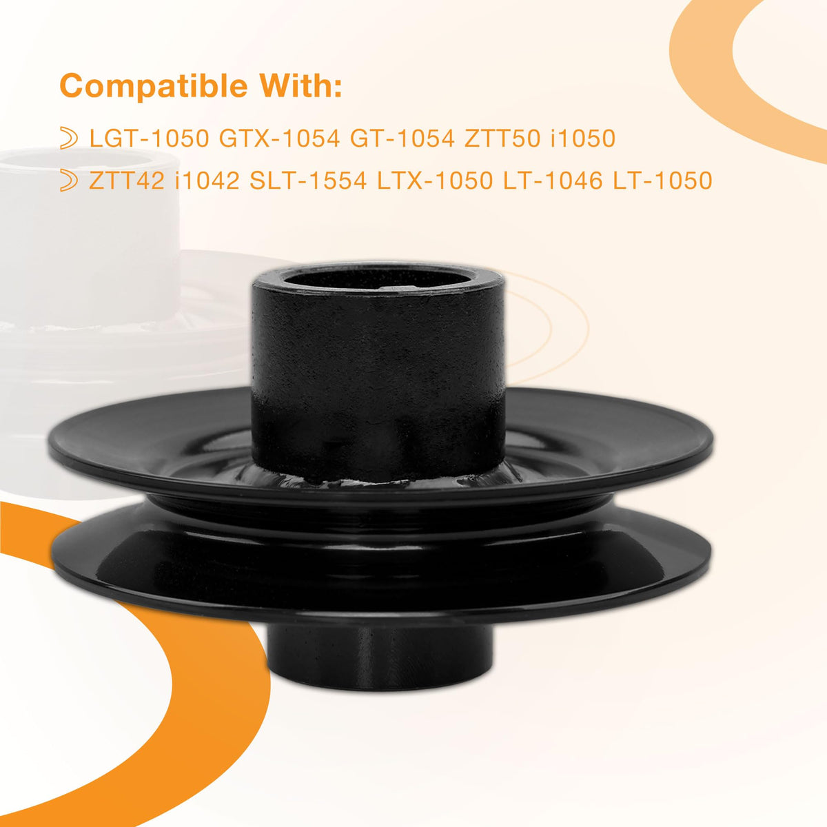 HQPASFY 756-0978 pulley rotation diagram indicating smooth belt drive