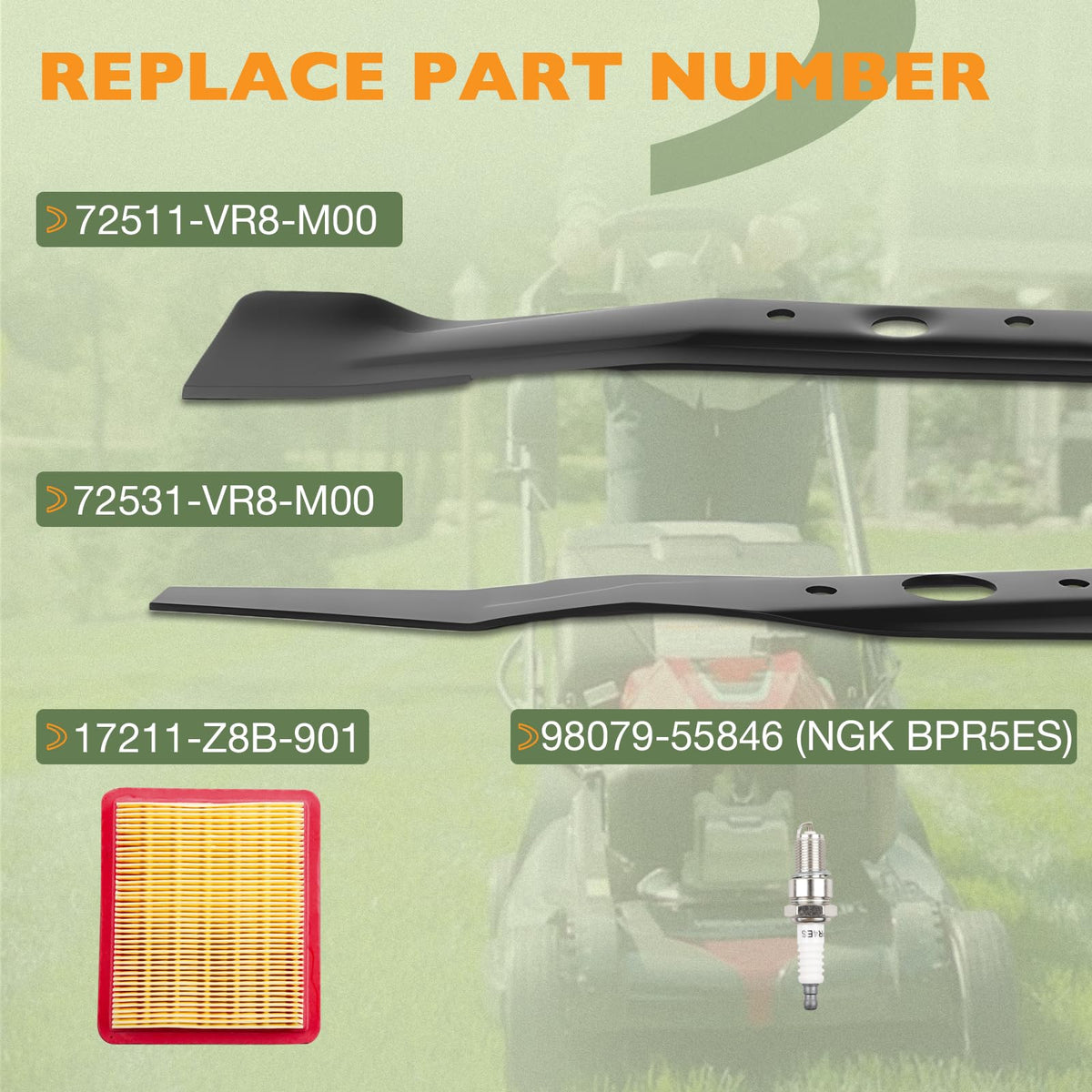 HQPASFY air filter supports improved engine protection and airflow.