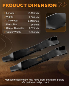 HQPASFY manganese steel blades delivering lasting sharpness and reliable mowing performance.