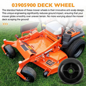 HQPASFY hardware kit for deck wheels simplifies installation.