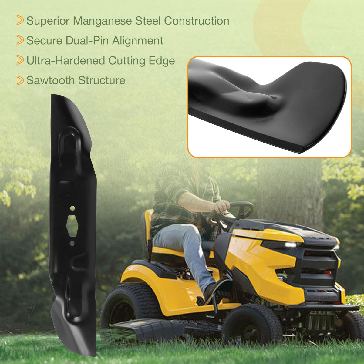 HQPASFY diamond center hole ensures secure mounting on compatible spindles.