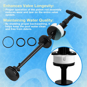 HQPASFY easy-install backwash valve design simplifies maintenance