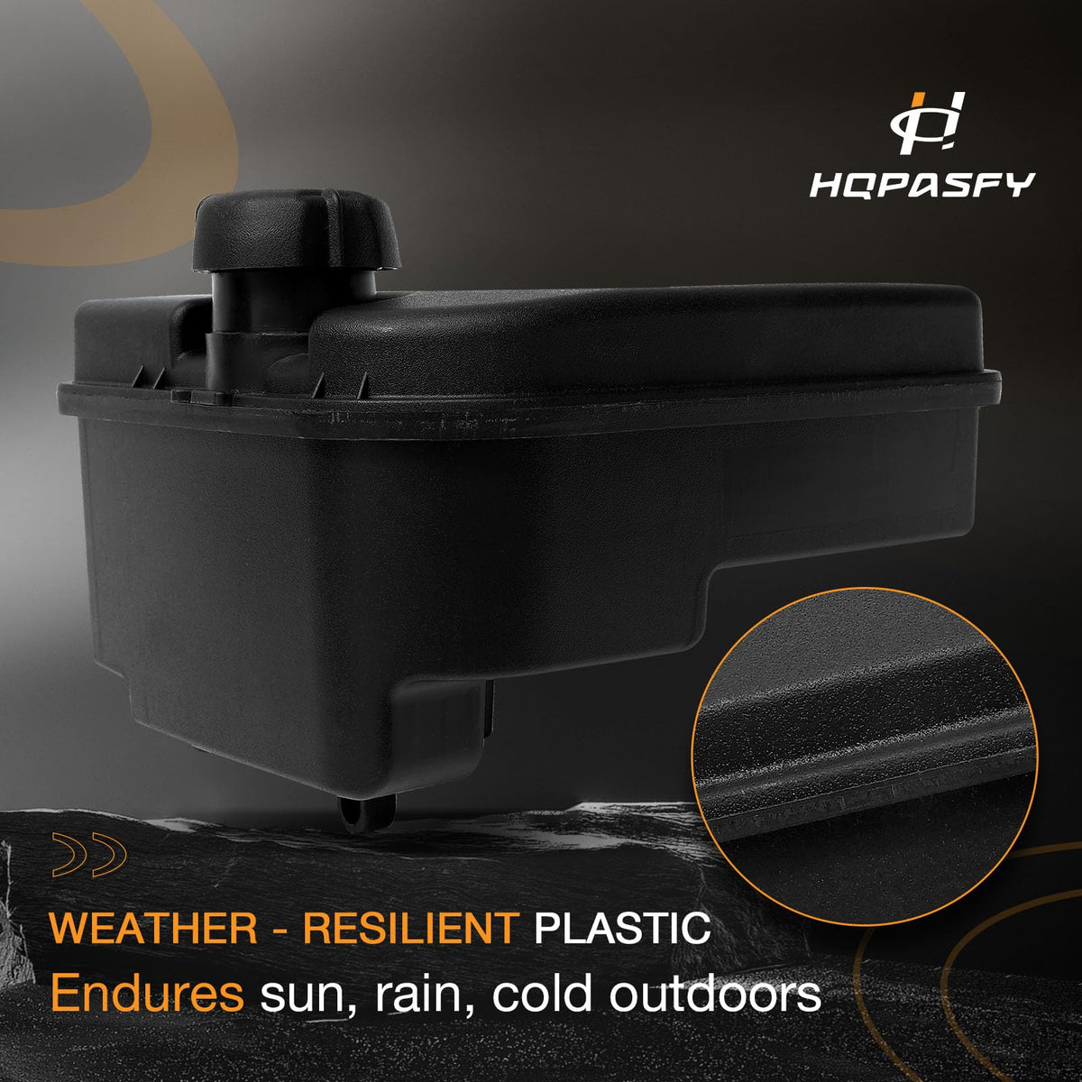 HQPASFY gas tank fits Troy-Bilt and Snapper mowers for easy upgrade.
