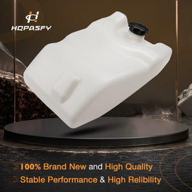 HQPASFY fuel tank cap made of corrosion-resistant plastic for long life.