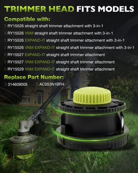 HQPASFY installation kit contents simplify head replacement for faster setup.