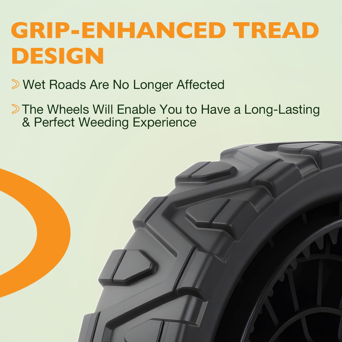HQPASFY 0.5-inch axle bore wheel for steady operation.