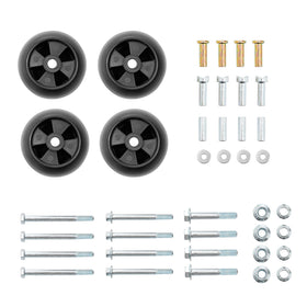 HQPASFY mower anti-scalp deck wheel kit front view for stable even cutting