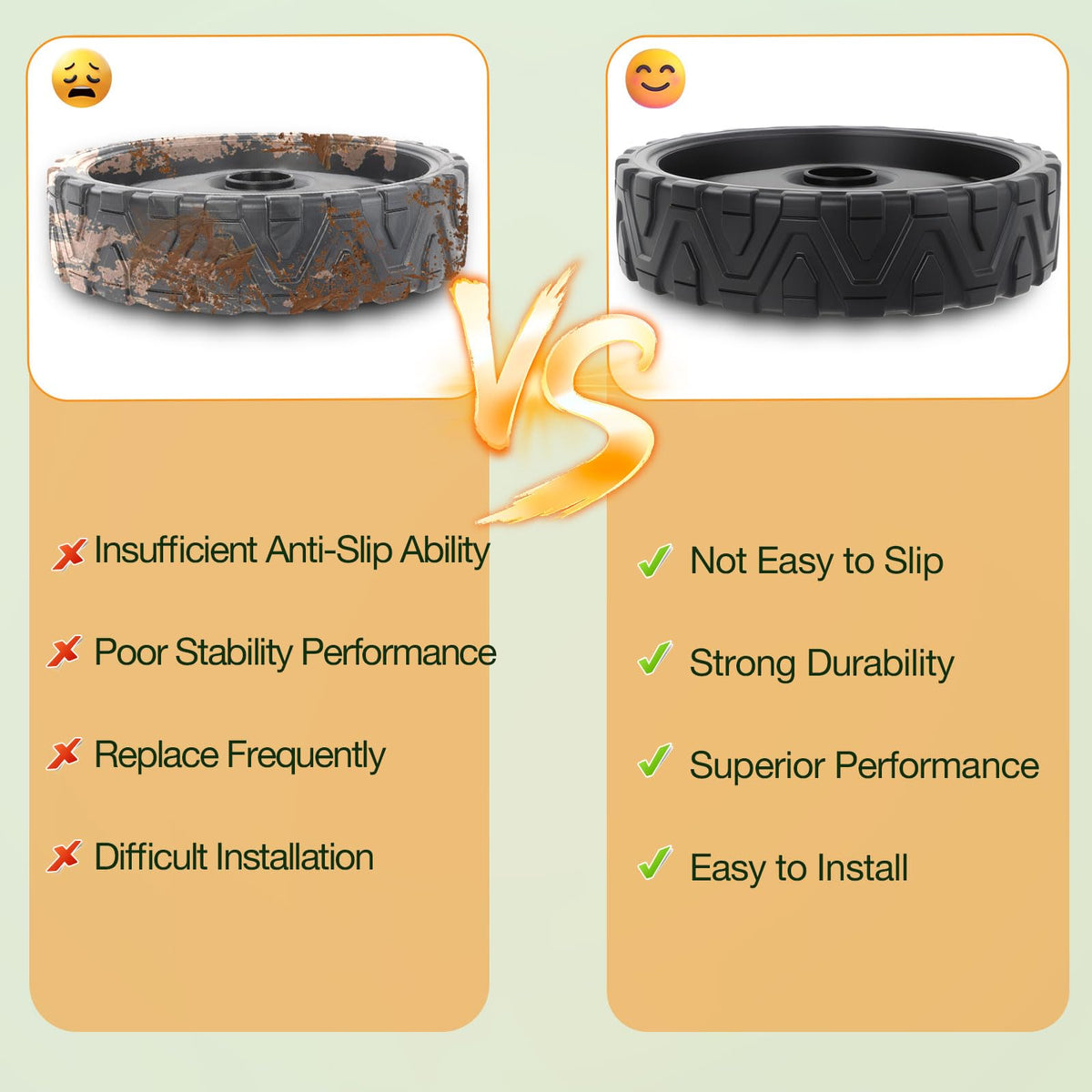 HQPASFY OEM replacement for 634-05040 ensures proper fit.