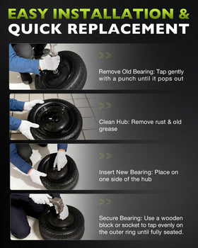 HQPASFY packaged contents image displaying two tires for convenient replacement.