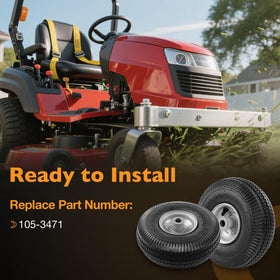 HQPASFY packaged kit includes two tires and spacers