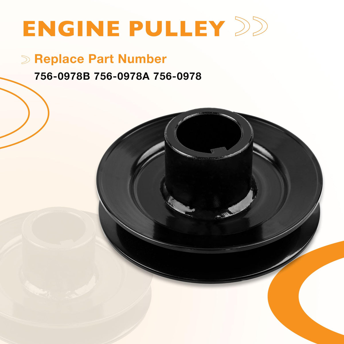 HQPASFY pulley compatibility chart for Cub Cadet and MTD engines