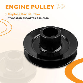 HQPASFY pulley compatibility chart for Cub Cadet and MTD engines